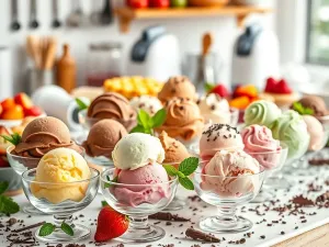 Urządzenia cukiernicze wspierające produkcję lodów i deserów