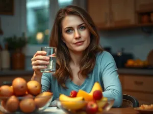 Kobieta śpiąca spokojnie w przytulnej sypialni, co ilustruje temat zdrowego snu i jego faz.